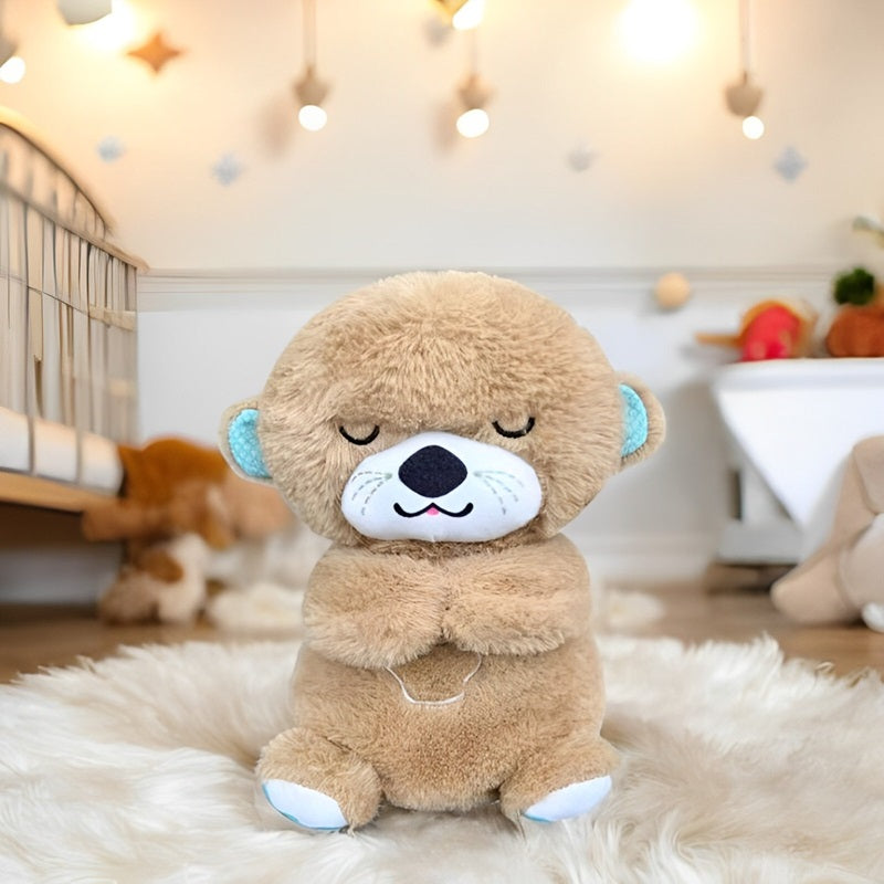 BowLift | Calming Breathing Otter Toy with Music and Lights