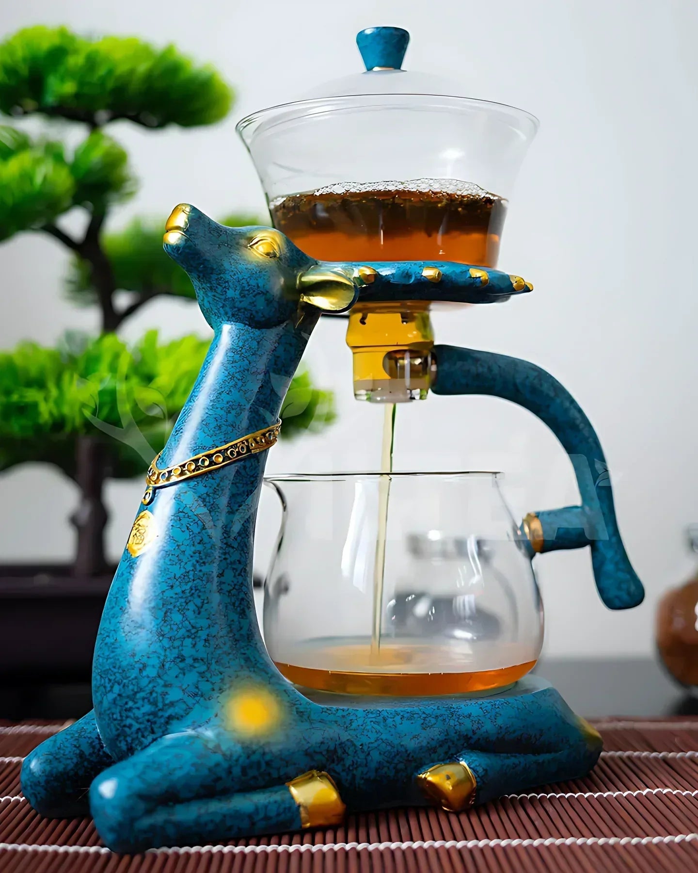 BowLift | Artistic Tea Brewing Set with Animal Design – Exclusive Tea Brewer for a Stylish Tea Drinking Experience