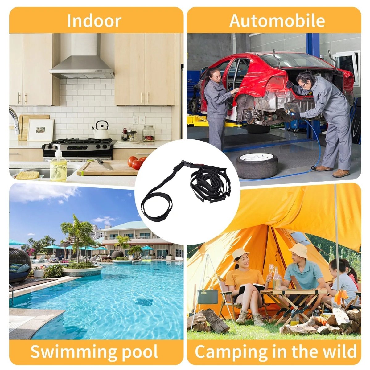 BowLift | Outdoor Gear Rope – Adjustable Hanging Lanyard for Camping & Hiking