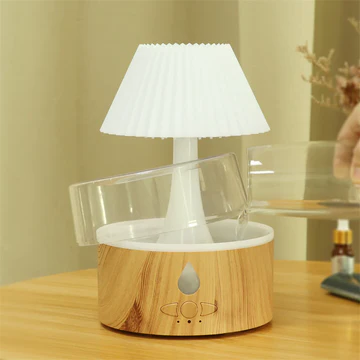 BowLift | Rain Cloud Humidifier - Cool Mist Aromatherapy Diffuser, USB-Powered with Night Light