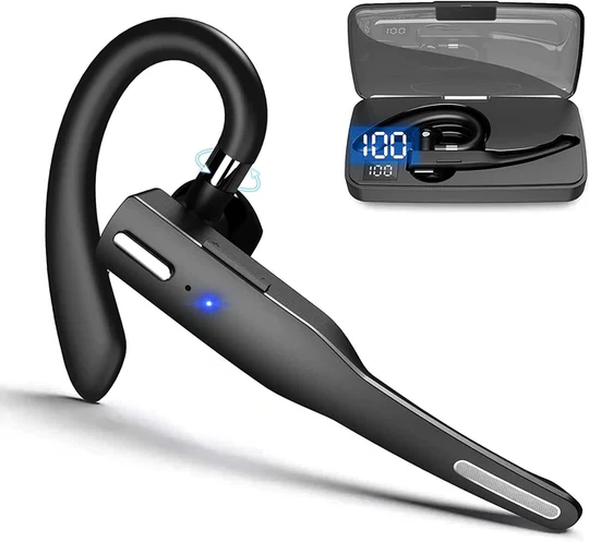 BowLift | Bluetooth Headset with Mic Noise Cancelling Earpiece