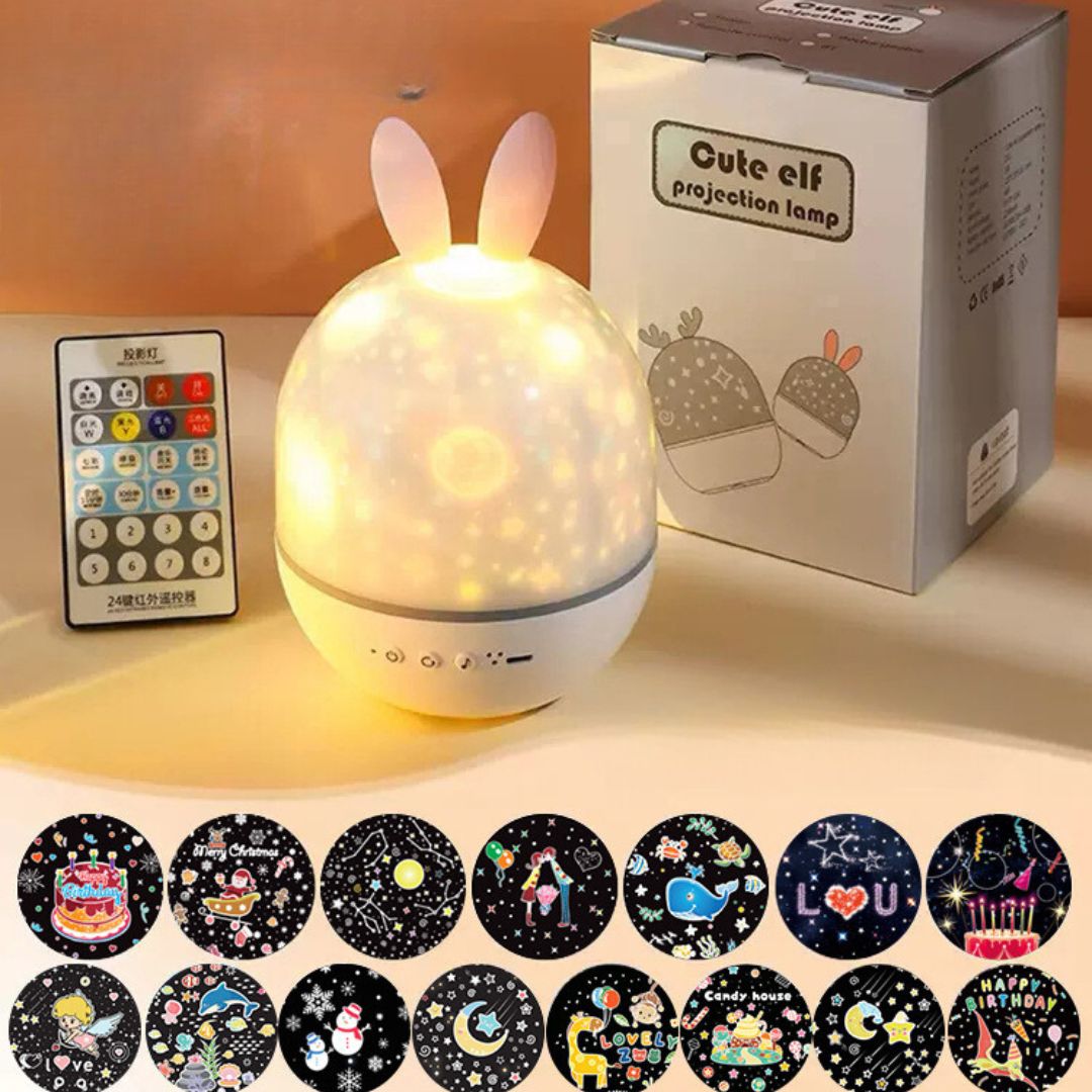 BowLift | Magical Children's Room Lamp with Star Effect