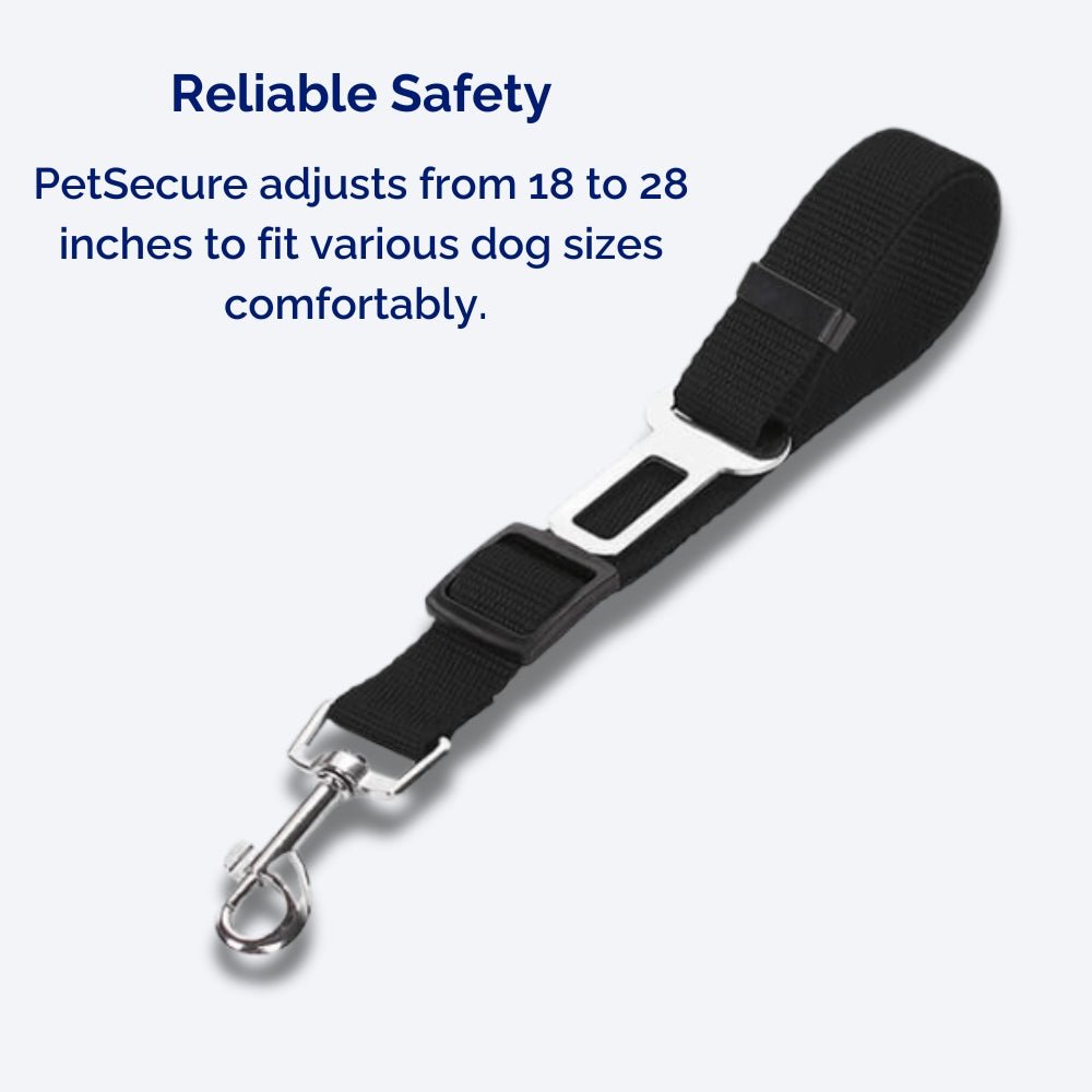 PetSecure • Dog Seat Belt - Dog Car Seat Belt - BowLift