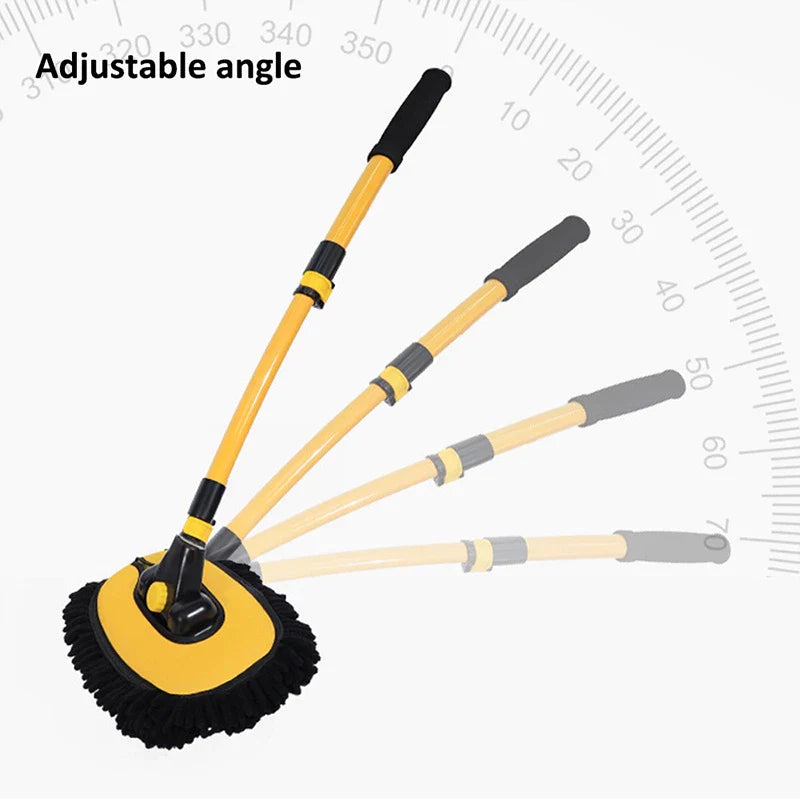 BowLift | Car Wash Mop – Adjustable, Scratch-Free Cleaning Tool for Cars, Windows &amp; More