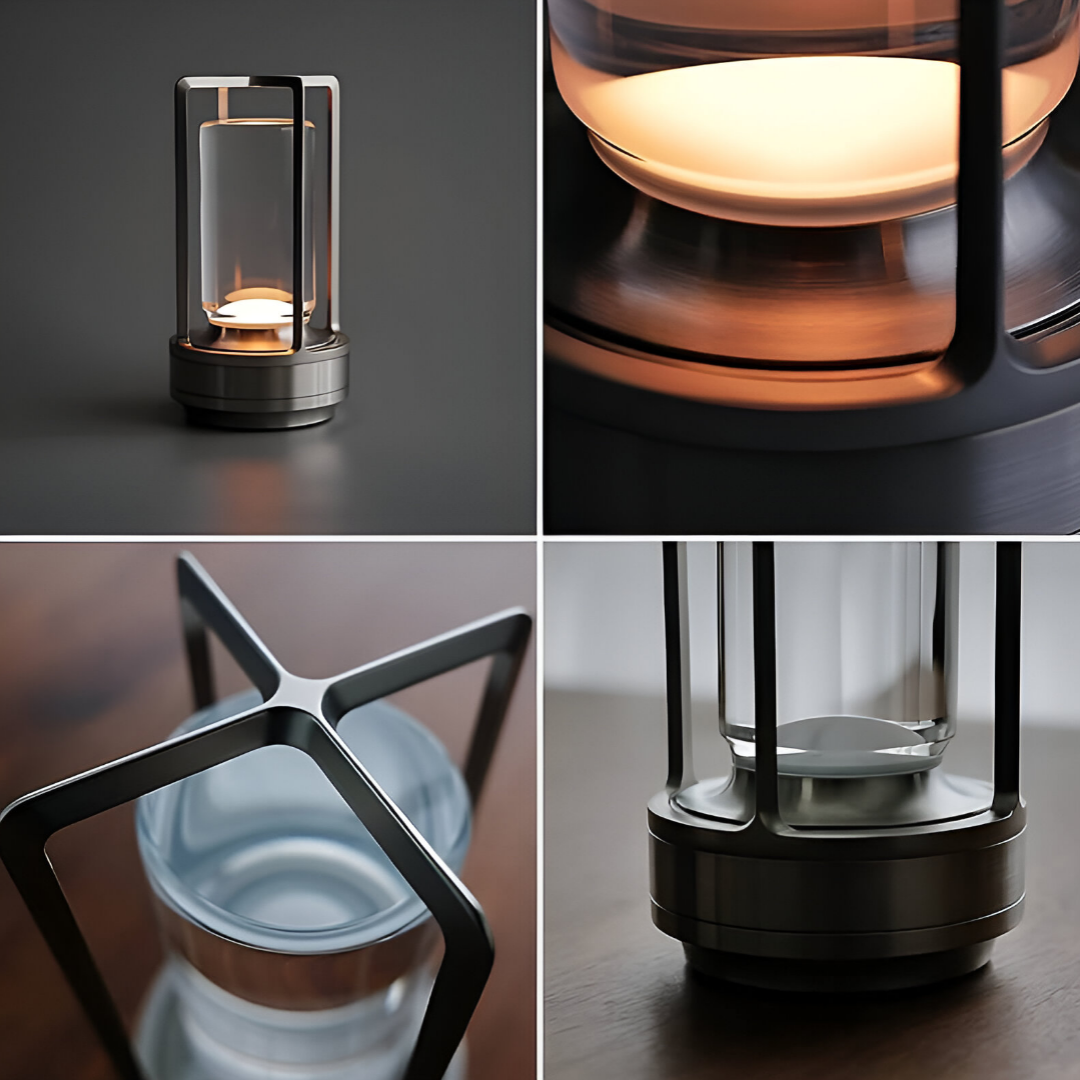 BowLift | ElegantLight Portable Table Lamp | Waterproof, Dimmable Lighting for Home