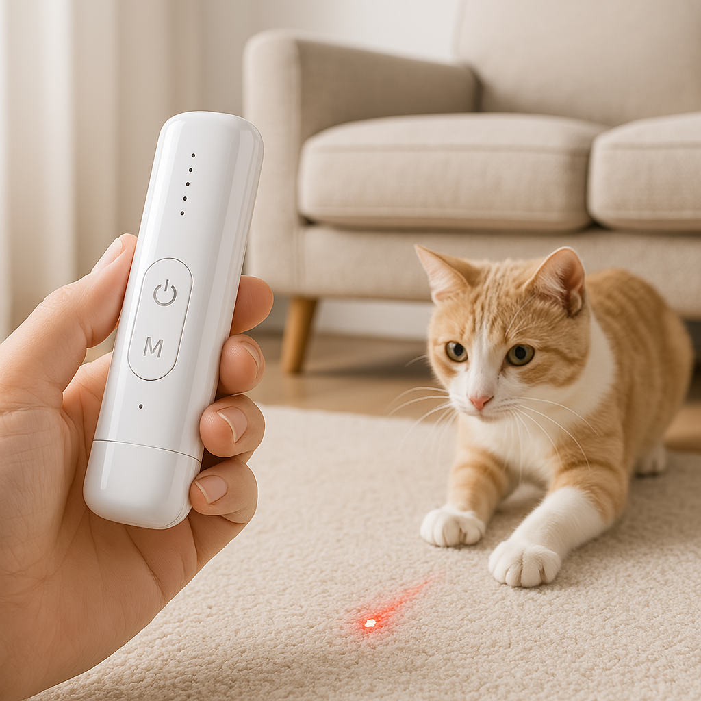 BowLift | Cat Laser Toy Rechargeable Interactive Pet Teaser