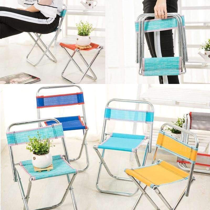 BowLift | Outdoor Chairs Children Adults Garden Furniture Beach Chair Ultralight Seat Fishing Stool Made of Stainless Steel Portable Picnic Chair