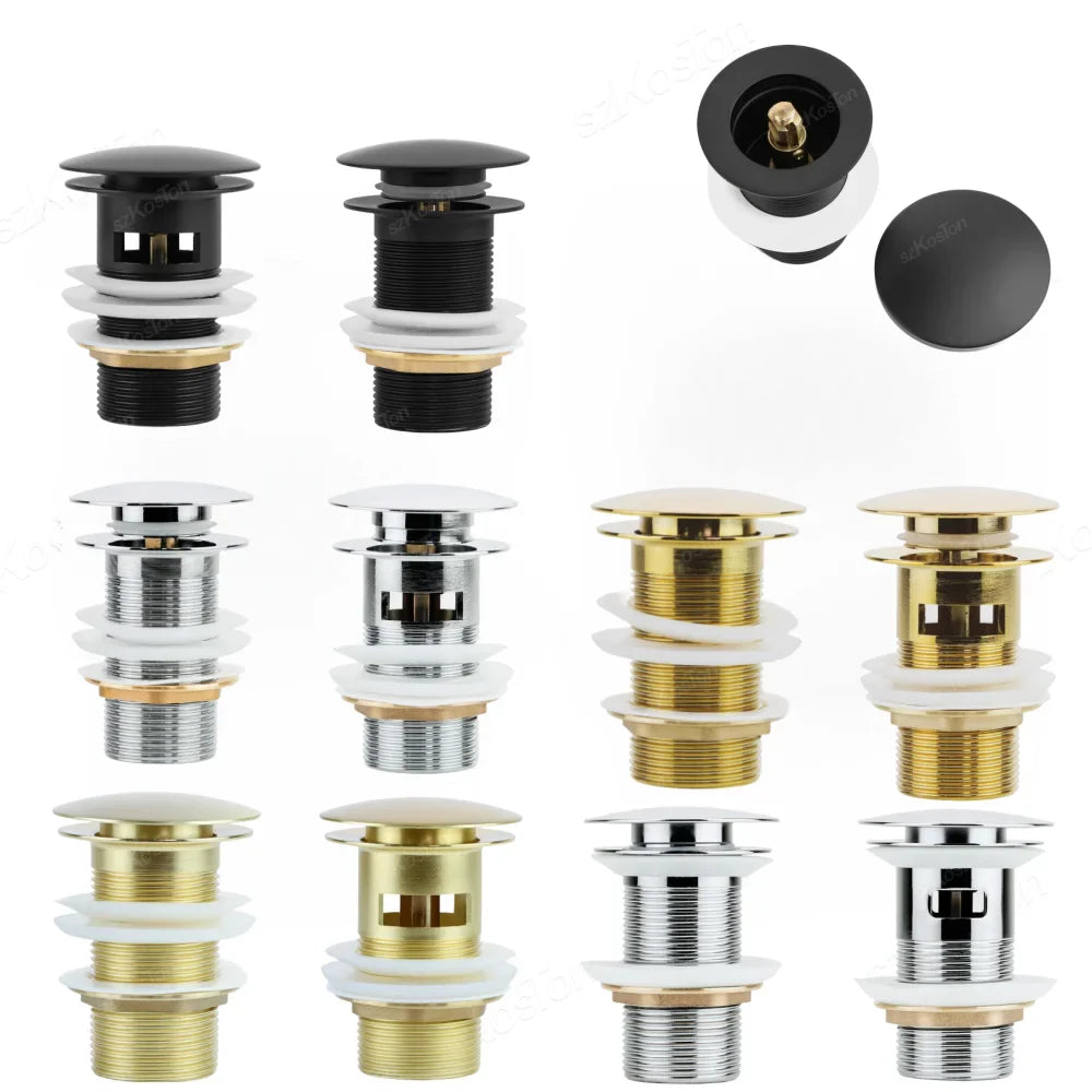 BowLift | Pop-Up Basin Drain Plug with Overflow Options (1+1 FREE)