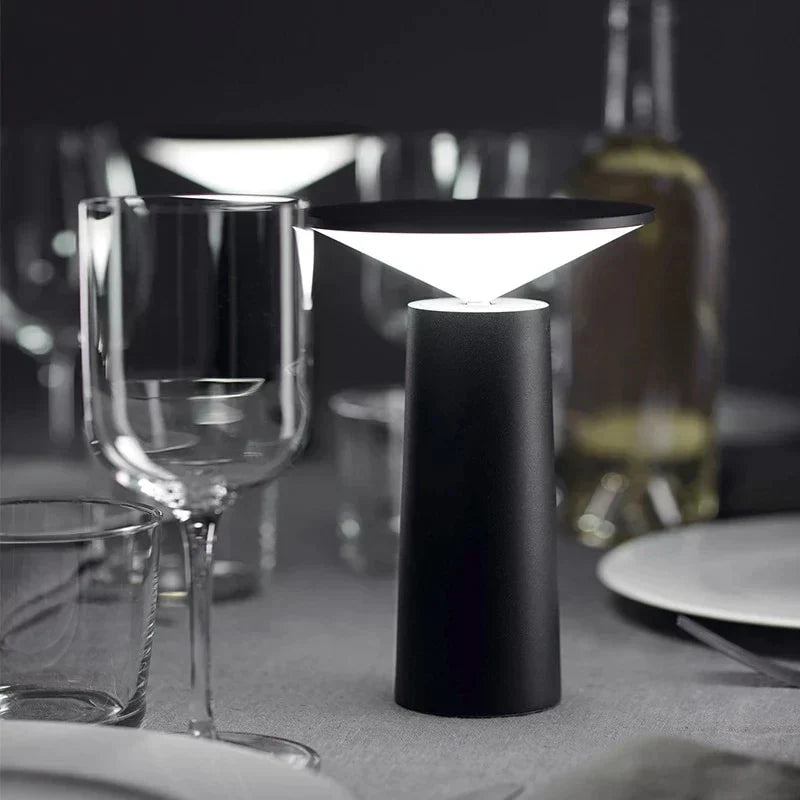 BowLift | Portable Dimmable Table Lamp - LumoFlex
