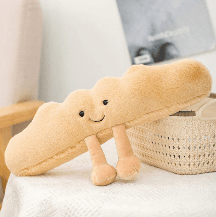 BowLift | Pretzel Croissant Toast Bread Plush Toy