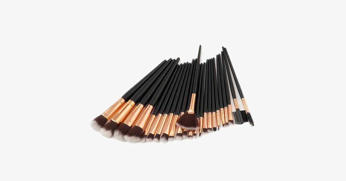 BowLift | 24-piece Pro Black Brush Set