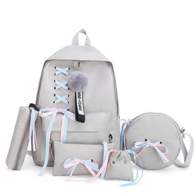 BowLift | Large School Bags For Teenage Girls Usb With Lock Anti Theft Backpack