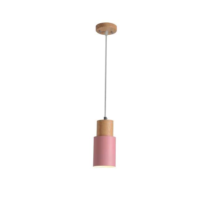BowLift | Designer Nordic Wood Base Pendant Lamp