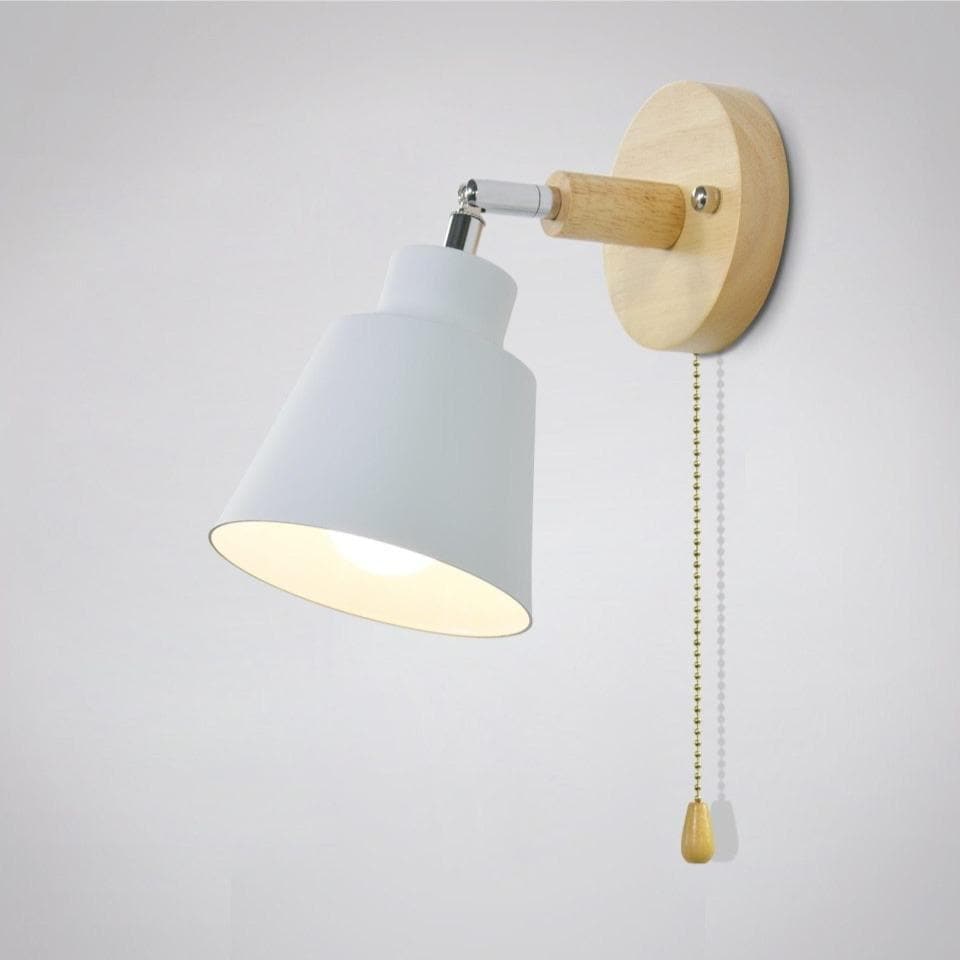 BowLift | Rotatable Collin Wall Light with Pull Chain Switch