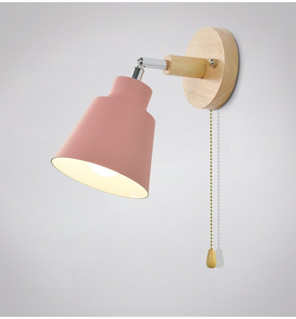 BowLift | Rotatable Collin Wall Light with Pull Chain Switch
