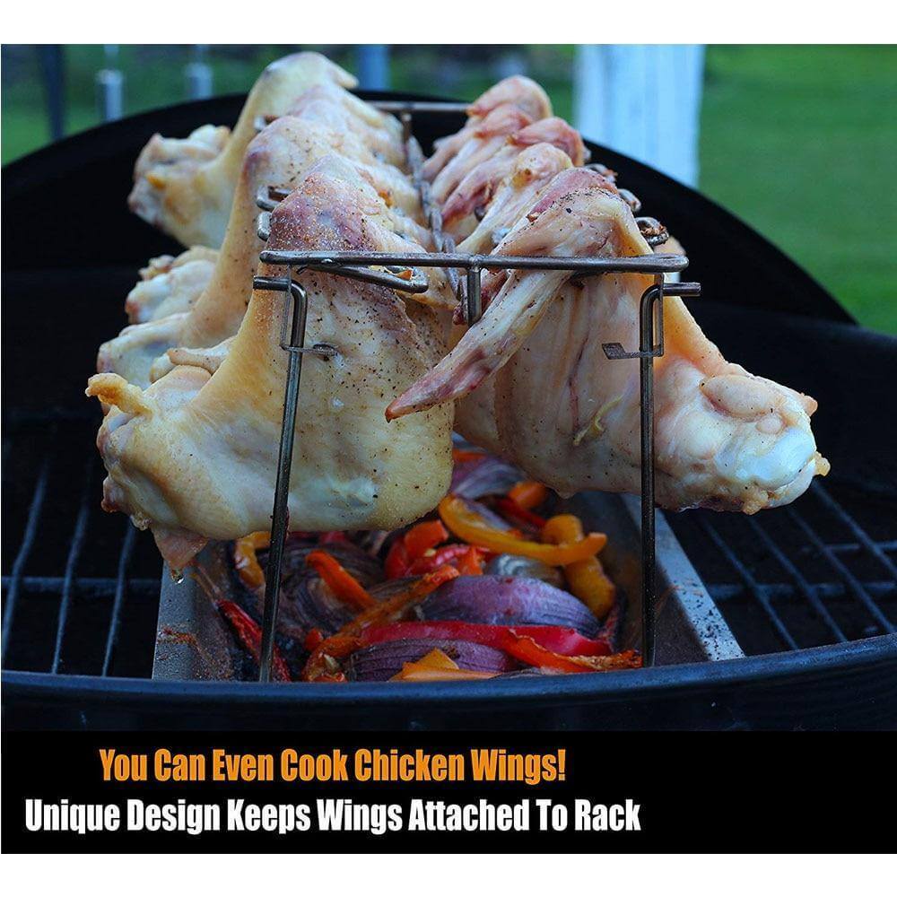 BowLift | Stainless Steel Chicken Wing Rack