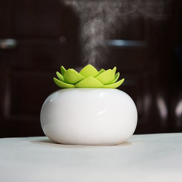 BowLift | Lotus Ceramic Simplicity Aroma Humidifier
