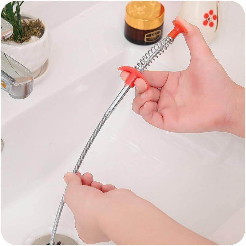 BowLift | Elastic Clog Remover Drain Cleaning Stick Tool
