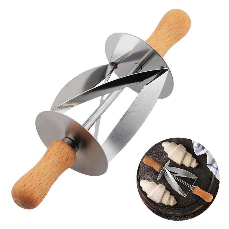 BowLift | Stainless Steel Croissant Bread Rolling Cutter
