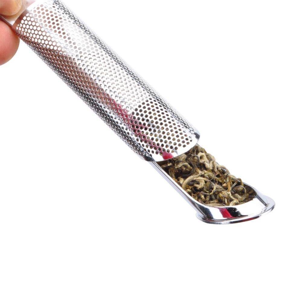 BowLift | Silver Pipe Stainless Steel Tea Infuser Filter
