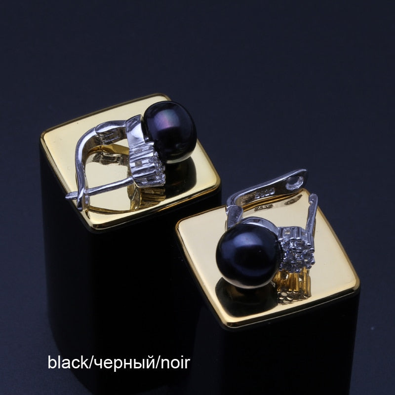 BowLift | Fashion Natural freshwater black pearl ear clip