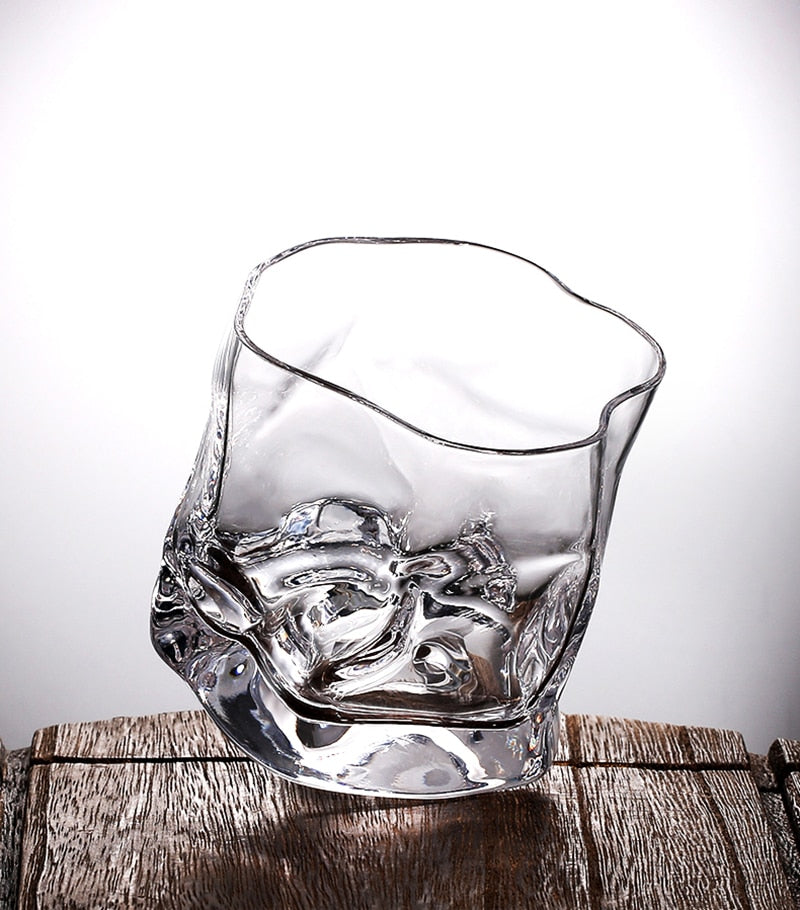 BowLift | Distorted Texture Whisky Glass Set