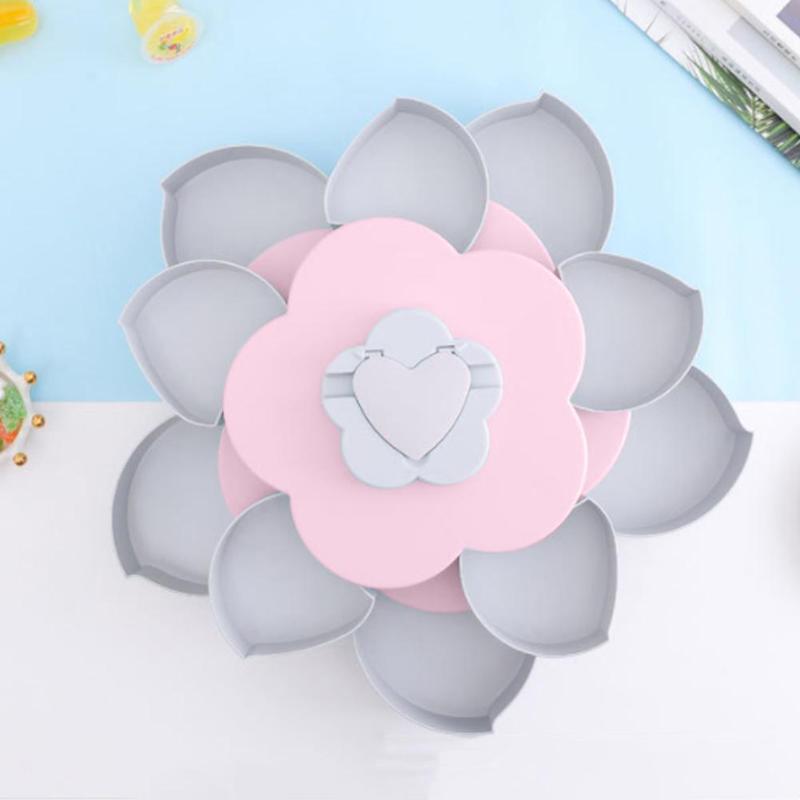 BowLift | Petal-Shape Rotating Snack Box