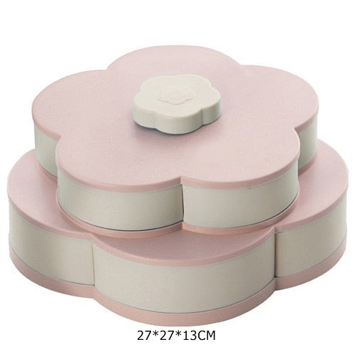 BowLift | Petal-Shape Rotating Snack Box