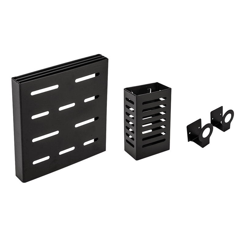 BowLift | Mat Black No Drill Metal Kitchen Storage