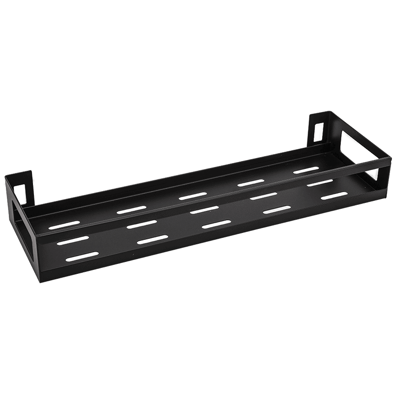 BowLift | Mat Black No Drill Metal Kitchen Storage