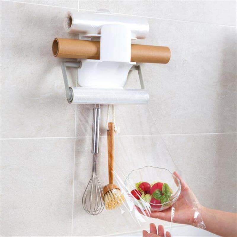 BowLift | Wall Mounted Paper Film Roll Cutting Holder