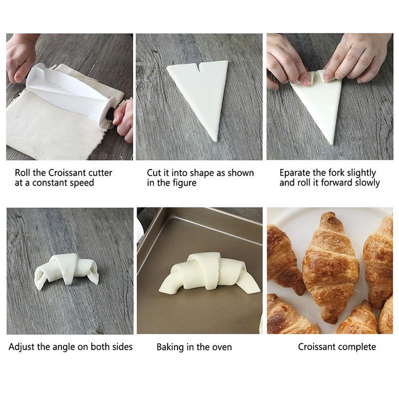 BowLift | Stainless Steel Croissant Bread Rolling Cutter