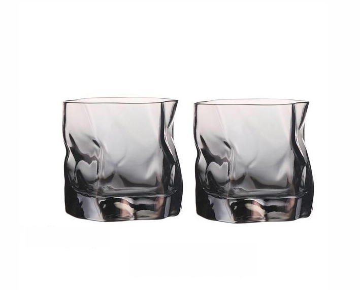 BowLift | Distorted Texture Whisky Glass Set