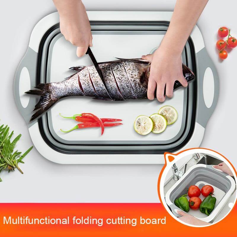 BowLift | 3 In 1 Multifunctional Foldable Dish Tub Cutting Board