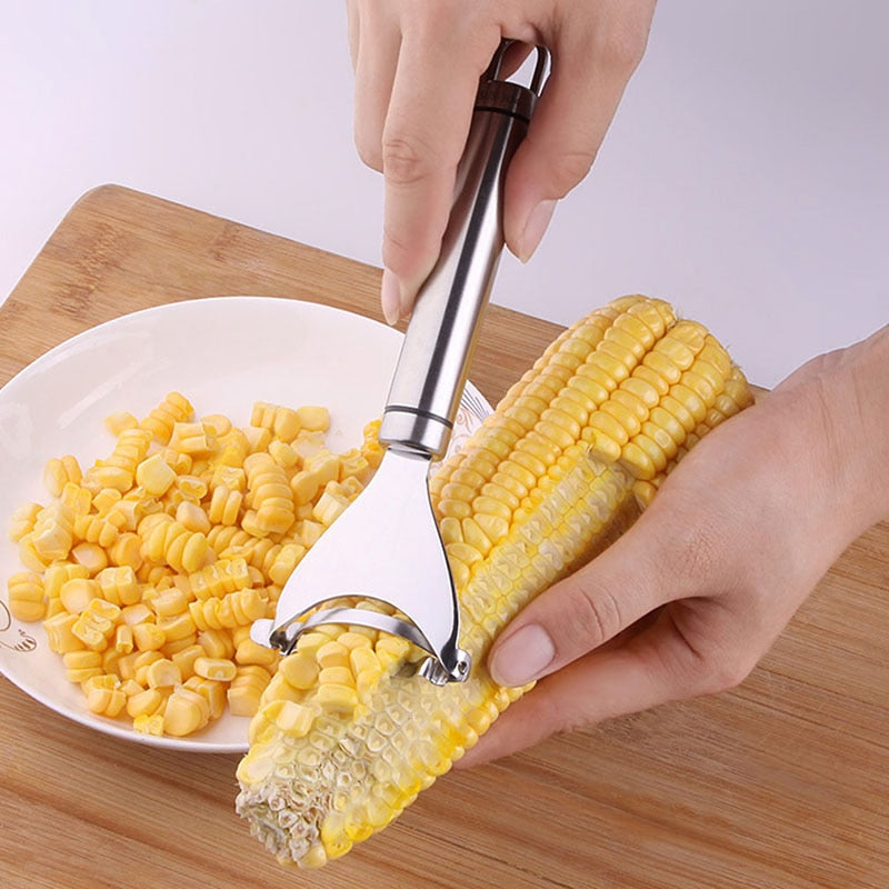 BowLift | Stainless Steel Corn Peeler Tool