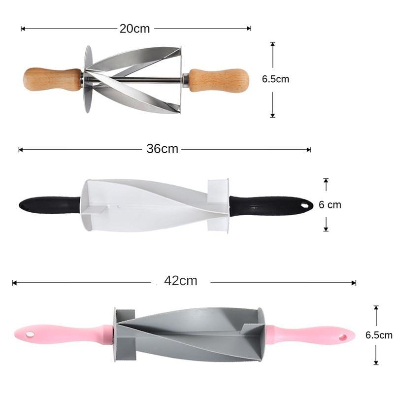 BowLift | Stainless Steel Croissant Bread Rolling Cutter