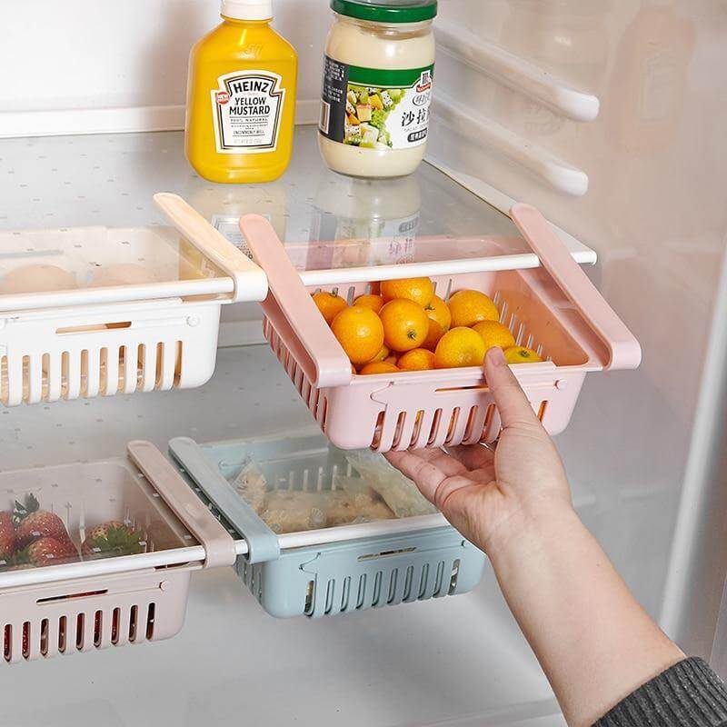 BowLift | Adjustable Fridge Storage Drawer