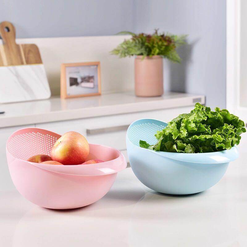 BowLift | Silicone Rice Bowl Drain Basket