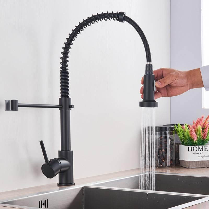 BowLift | 360 Degree Rotation Stream Sprayer Kitchen Faucet