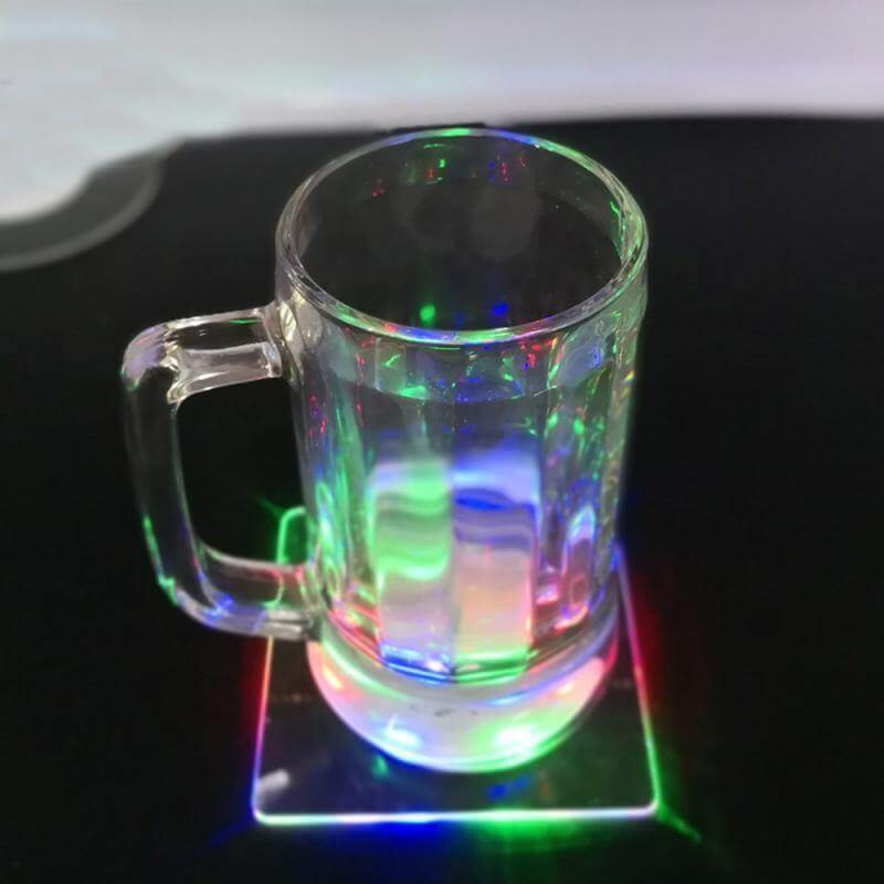 BowLift | Acrylic Ultra-Thin LED Coaster