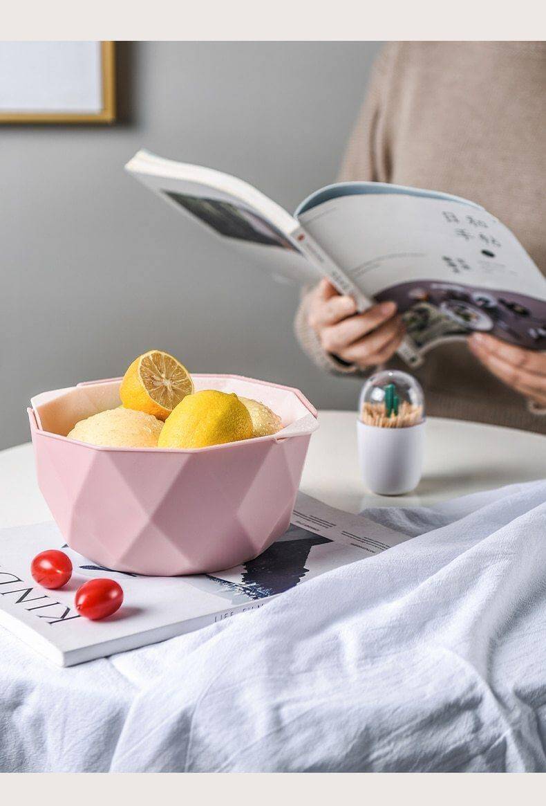 BowLift | Elegant Double Layer Drain Basket With Strainer Bowl