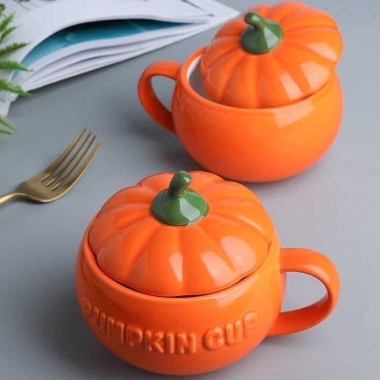 BowLift | Creative Ceramic Pumpkin Mug Cup