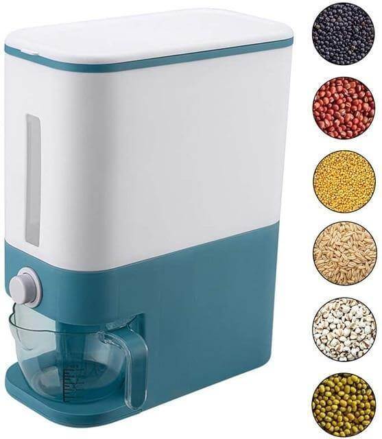 BowLift | Pastel Moisture-Proof Grain Rice Dispenser