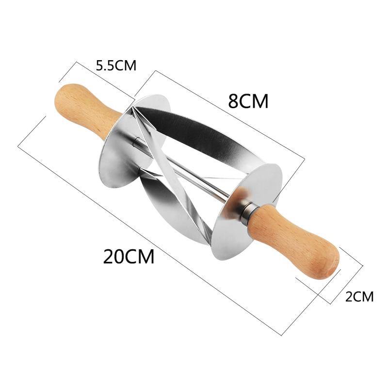 BowLift | Stainless Steel Croissant Bread Rolling Cutter