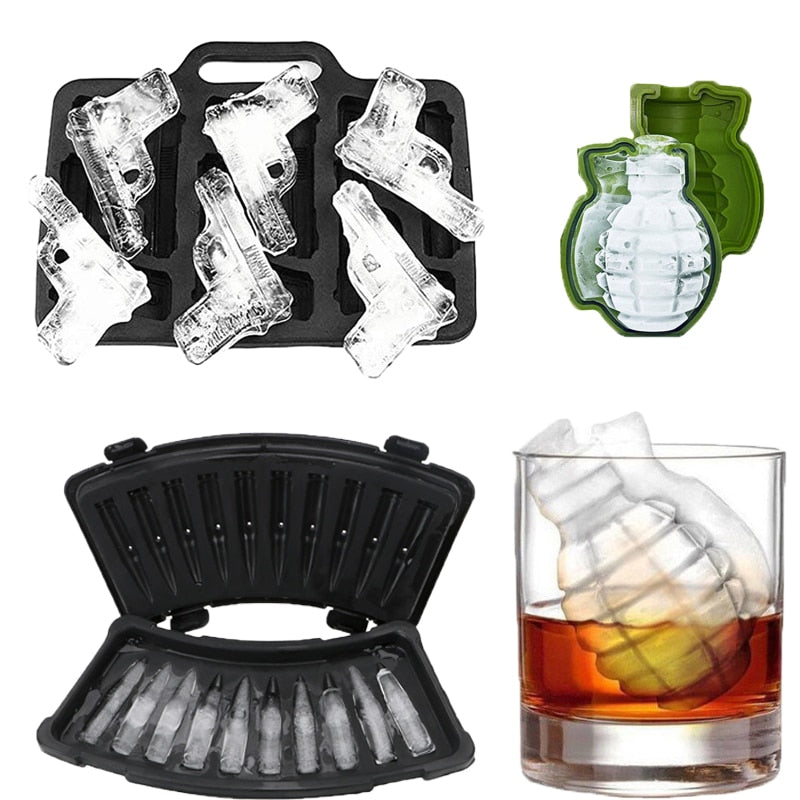 BowLift | 3D Gothic Skull Ice Cube Maker