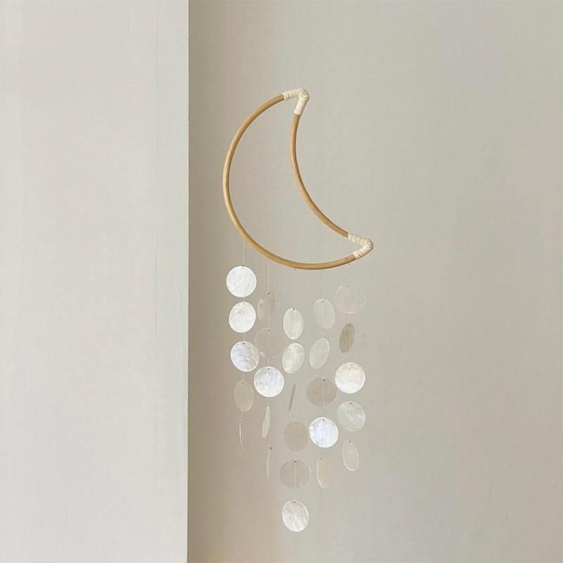 BowLift | ShellDreams Handcrafted Baby Room Wind Chime | Shell Mobile | Soothing Sounds