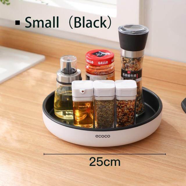 BowLift | 360° Rotating Tray Seasoning Bottle Organizer