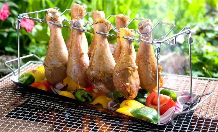 BowLift | Stainless Steel Chicken Wing Rack