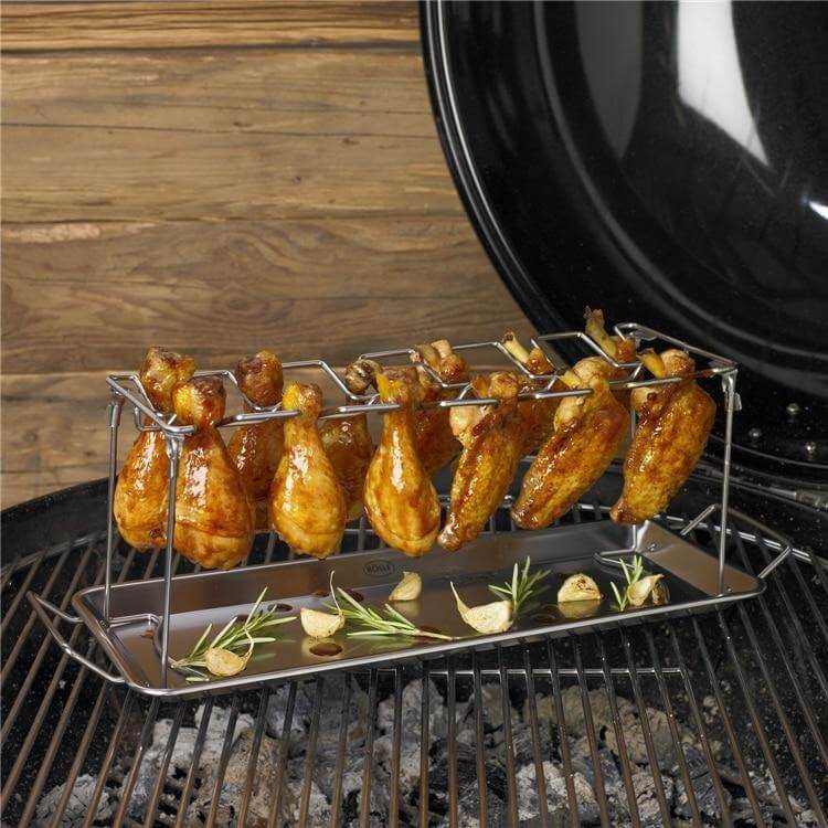 BowLift | Stainless Steel Chicken Wing Rack