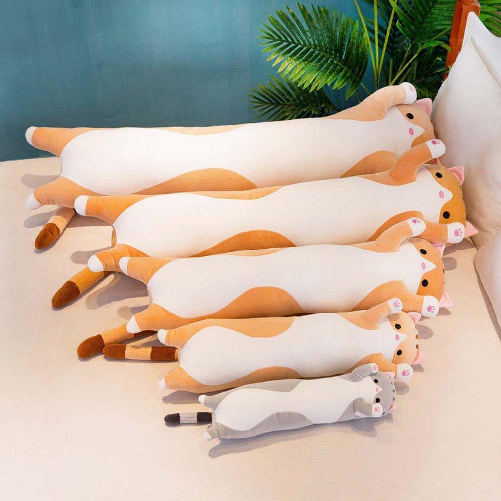 BowLift | Cute Cat Soft Long Cat Plush Pillow
